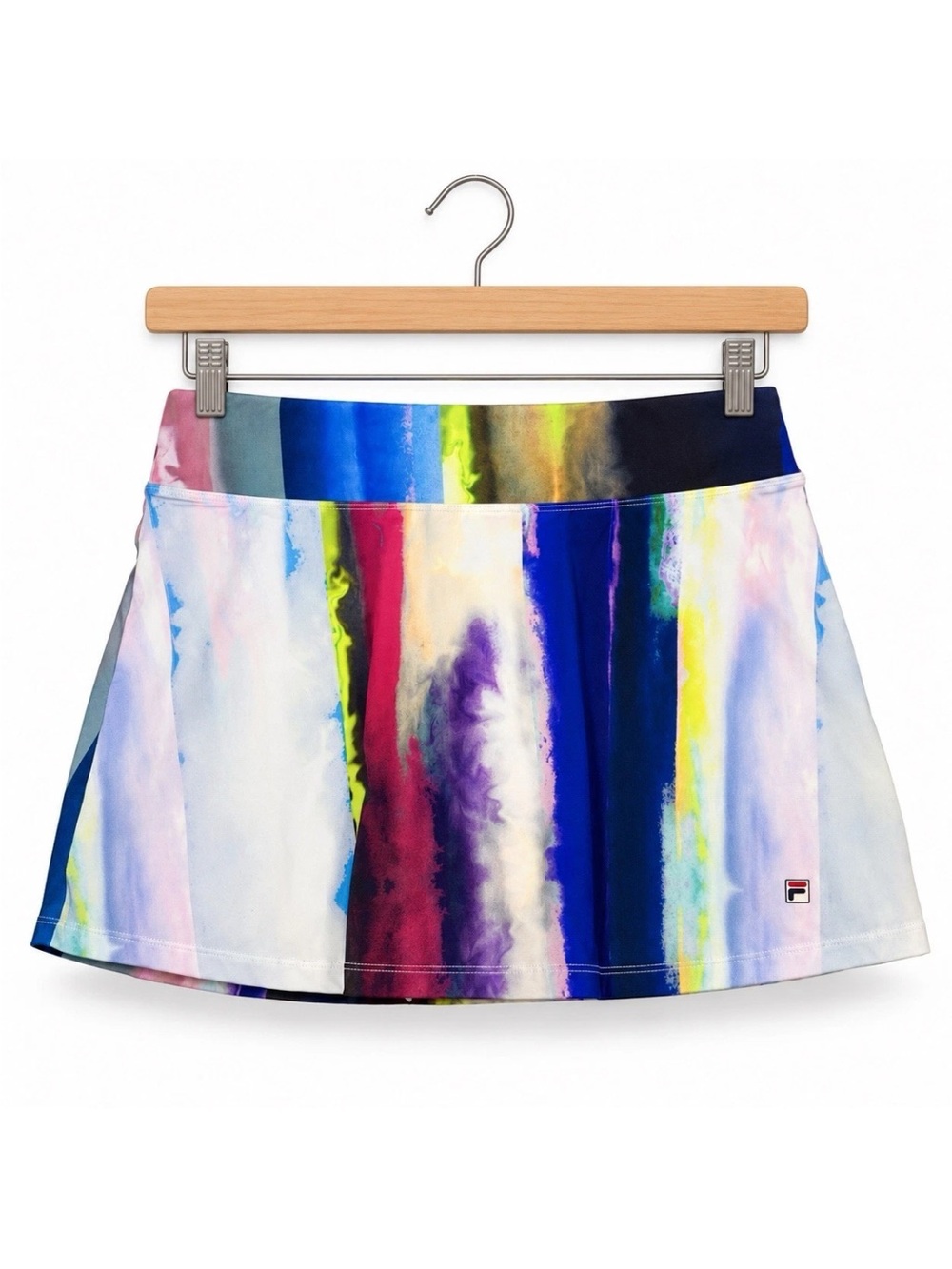 FILA Center Court Multicolor Abstract Print Women’s Skort Size Medium EUC